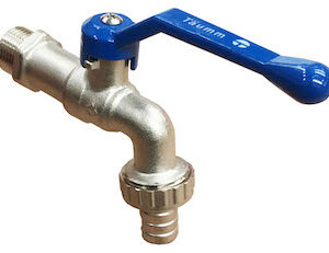 Llave de Bola para Jardin/Lavadero 1/2" Azul