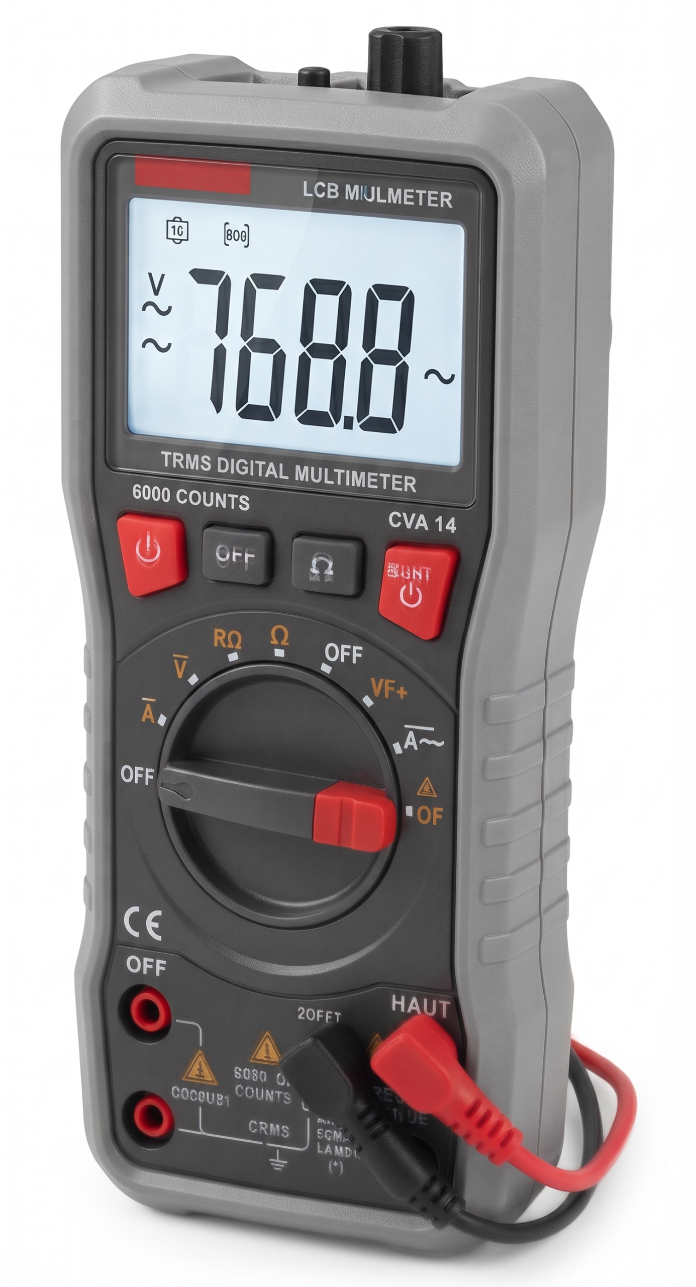 Multimetro digital 750V (CROWN)